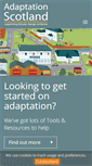 Mobile Screenshot of adaptationscotland.org.uk